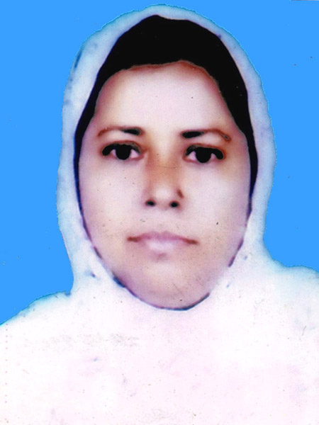 Shahida Begum <br> Assistant Teacher (Bengali) <br>Sabjannesa Mohila Kamil Madrasah <br> East Khabaspur, Faridpur